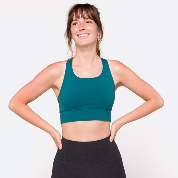 Threads 4 Thought Crisscross Back Performance Sports Bra - Picture 1 of 3